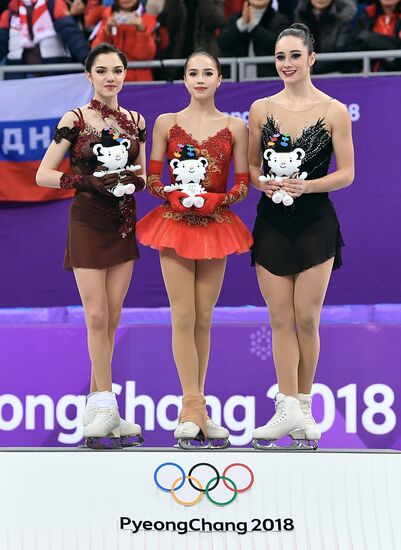 2018 Winter Olympics. Figure skating. Women. Free skating