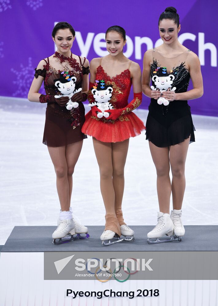 2018 Winter Olympics. Figure skating. Women. Free skating