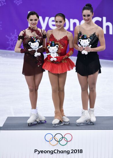 2018 Winter Olympics. Figure skating. Women. Free skating