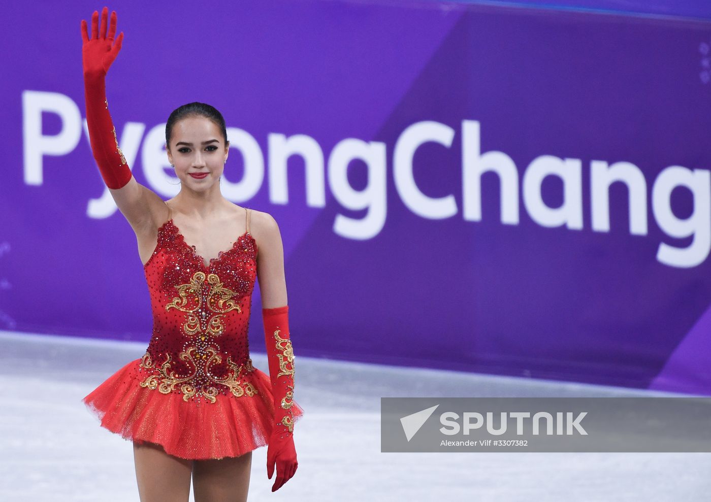 2018 Winter Olympics. Figure skating. Women. Free skating