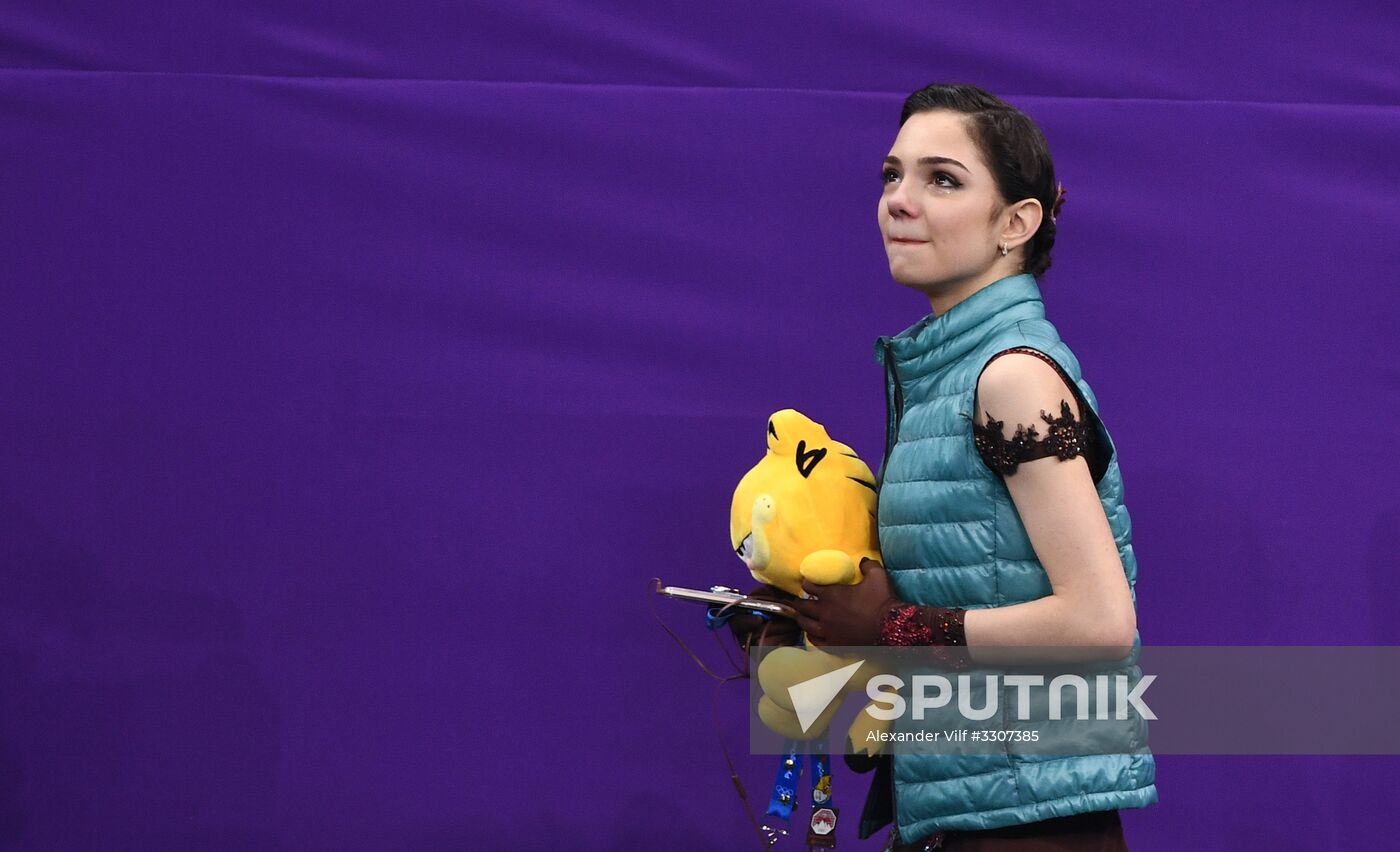 2018 Winter Olympics. Figure skating. Women. Free skating