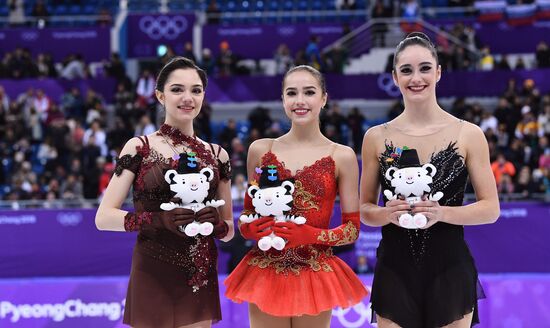 2018 Winter Olympics. Figure skating. Women. Free skating
