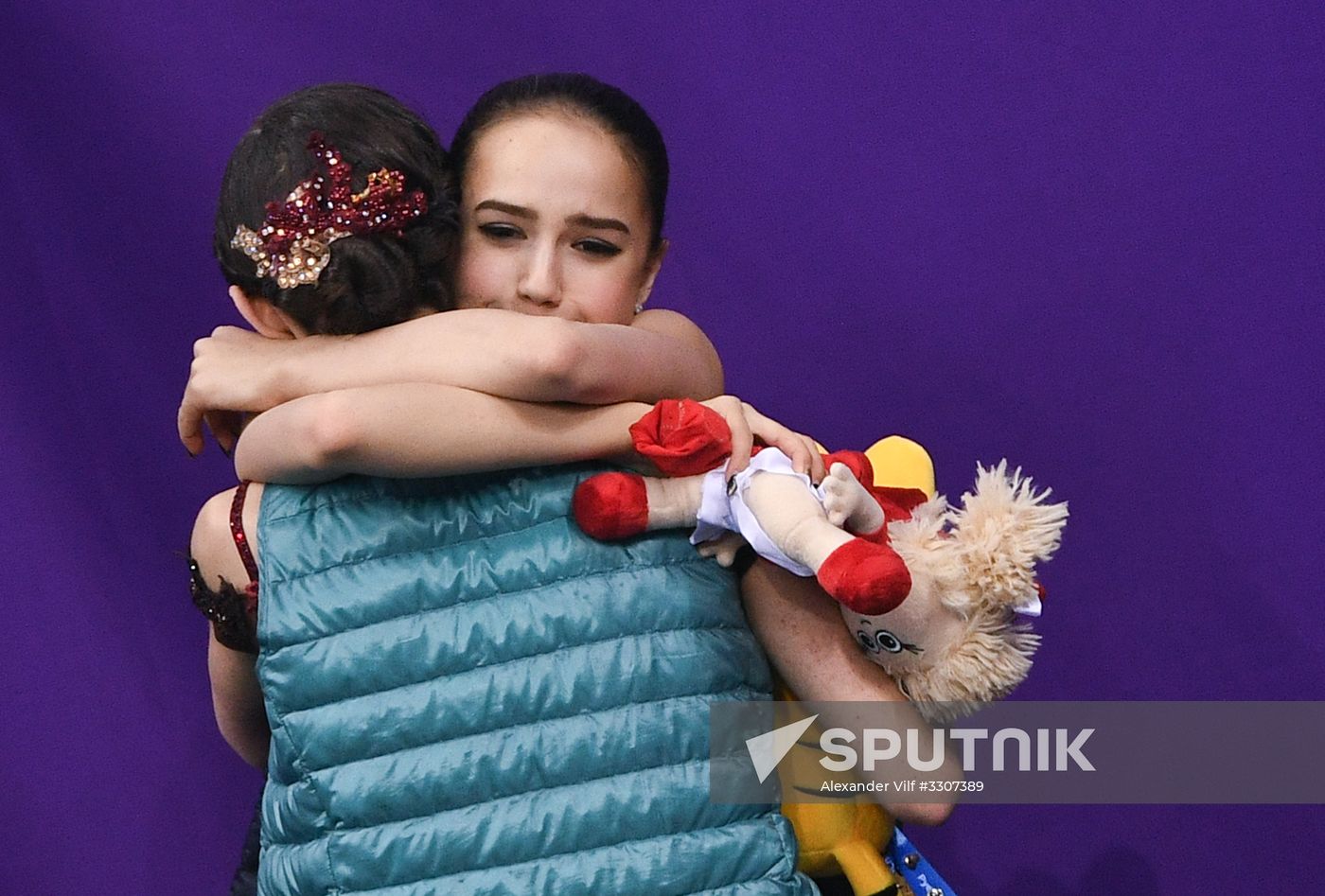2018 Winter Olympics. Figure skating. Women. Free skating