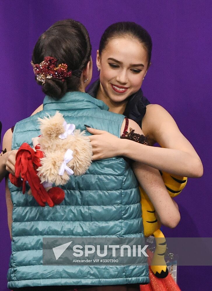 2018 Winter Olympics. Figure skating. Women. Free skating