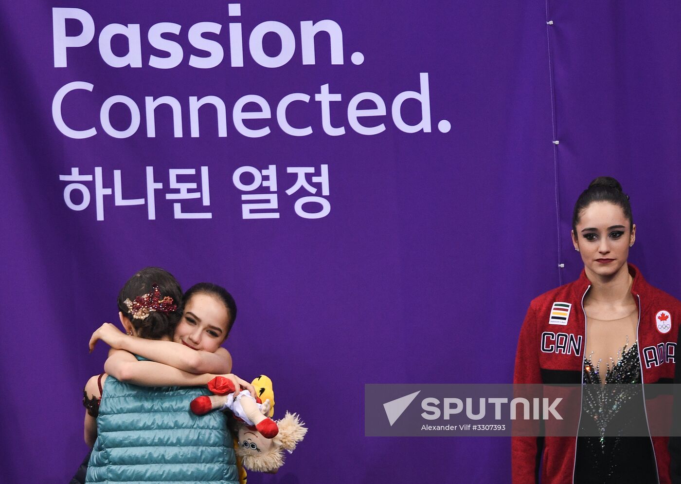 2018 Winter Olympics. Figure skating. Women. Free skating