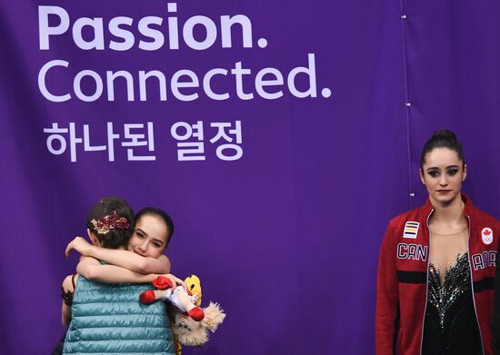 2018 Winter Olympics. Figure skating. Women. Free skating