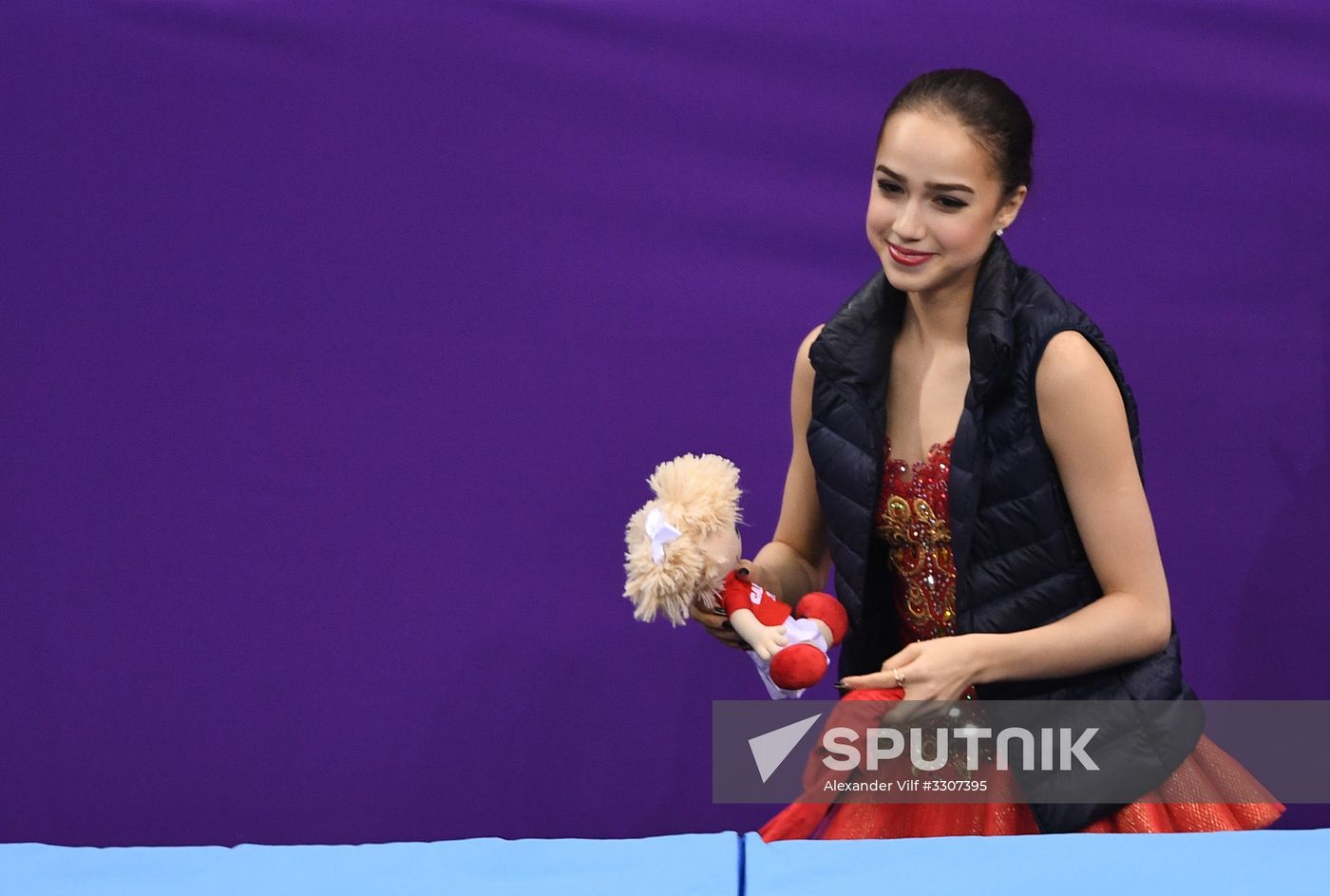 2018 Winter Olympics. Figure skating. Women. Free skating