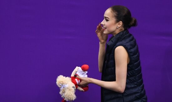 2018 Winter Olympics. Figure skating. Women. Free skating