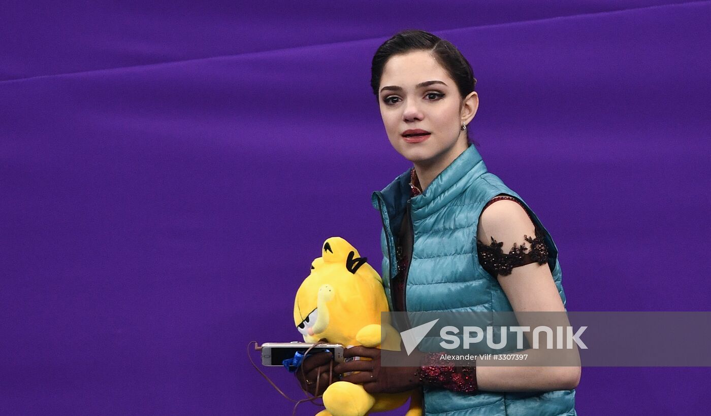 2018 Winter Olympics. Figure skating. Women. Free skating