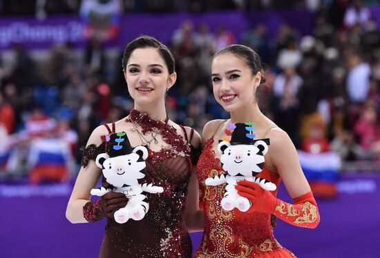 2018 Winter Olympics. Figure skating. Women. Free skating