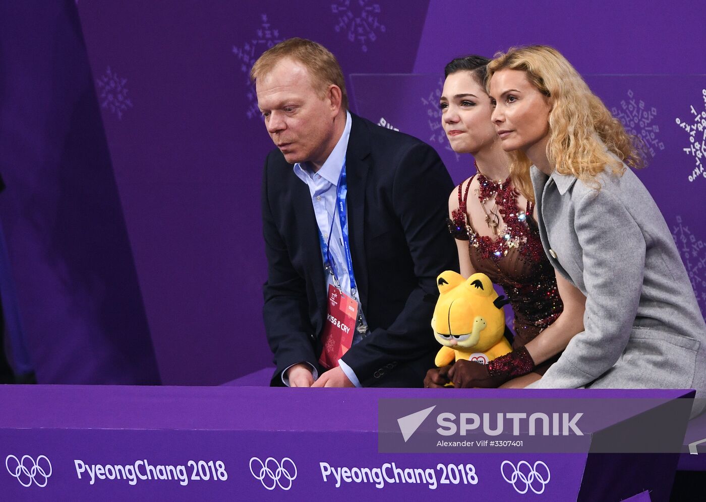 2018 Winter Olympics. Figure skating. Women. Free skating