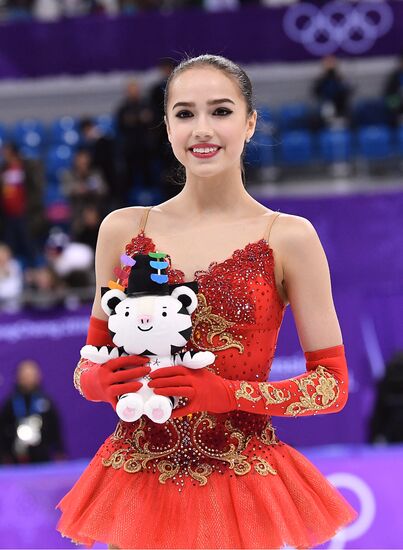 2018 Winter Olympics. Figure skating. Women. Free skating