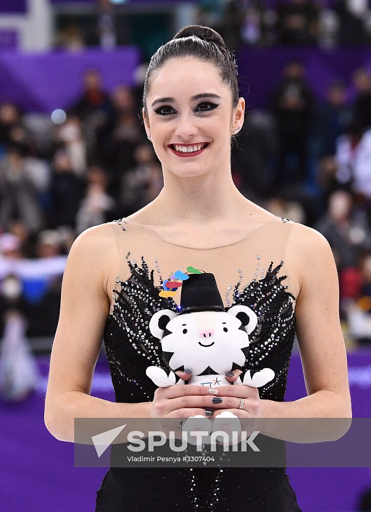 2018 Winter Olympics. Figure skating. Women. Free skating