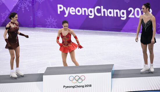 2018 Winter Olympics. Figure skating. Women. Free skating