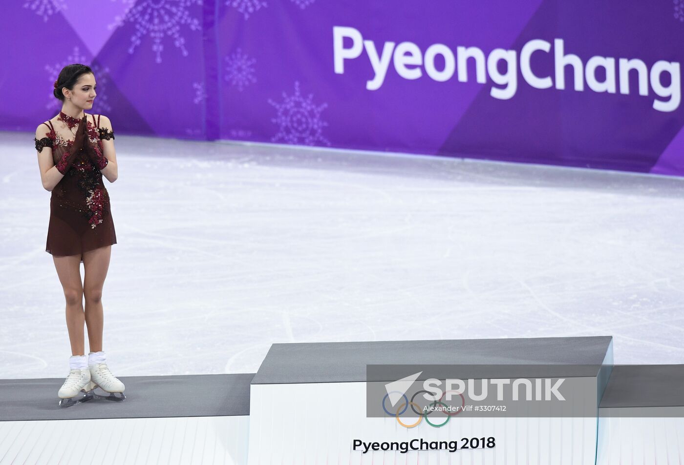 2018 Winter Olympics. Figure skating. Women. Free skating