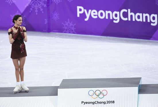 2018 Winter Olympics. Figure skating. Women. Free skating