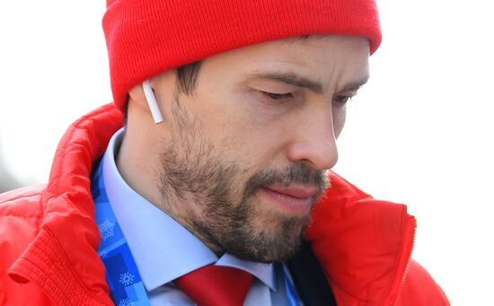 2018 Winter Olympics. Ice hockey. Men. Czech Republic vs. Russia