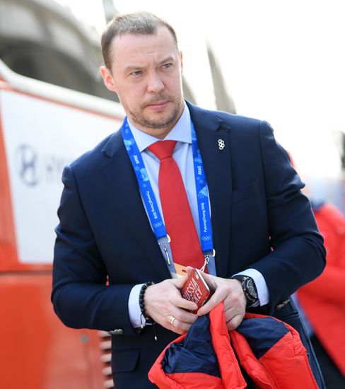 2018 Winter Olympics. Ice hockey. Men. Czech Republic vs. Russia