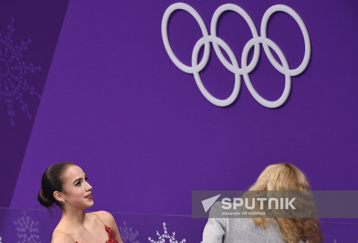 2018 Winter Olympics. Figure skating. Women. Free skating