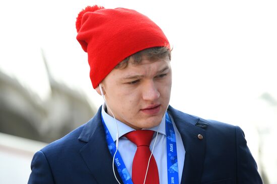 2018 Winter Olympics. Ice hockey. Men. Czech Republic vs. Russia