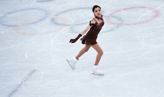 2018 Winter Olympics. Figure skating. Women. Free skating