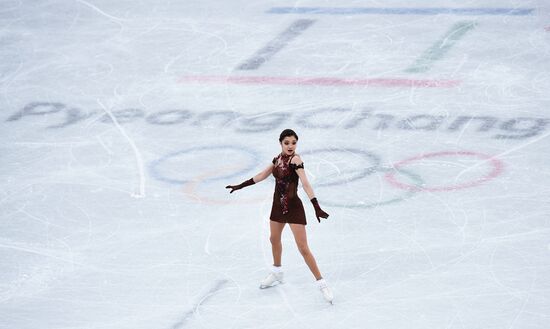 2018 Winter Olympics. Figure skating. Women. Free skating
