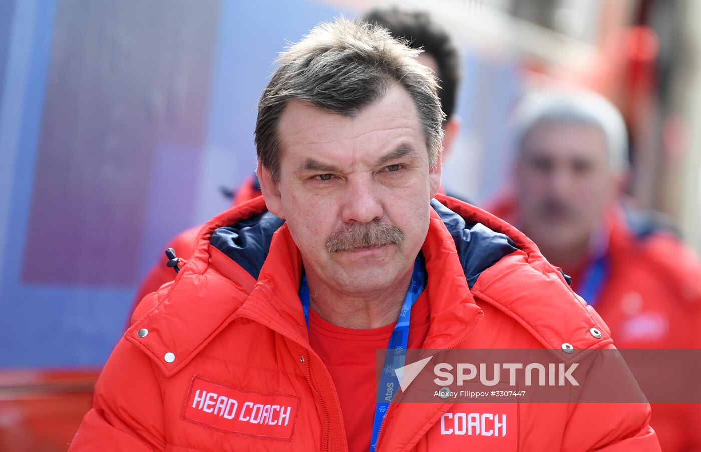 2018 Winter Olympics. Ice hockey. Men. Czech Republic vs. Russia