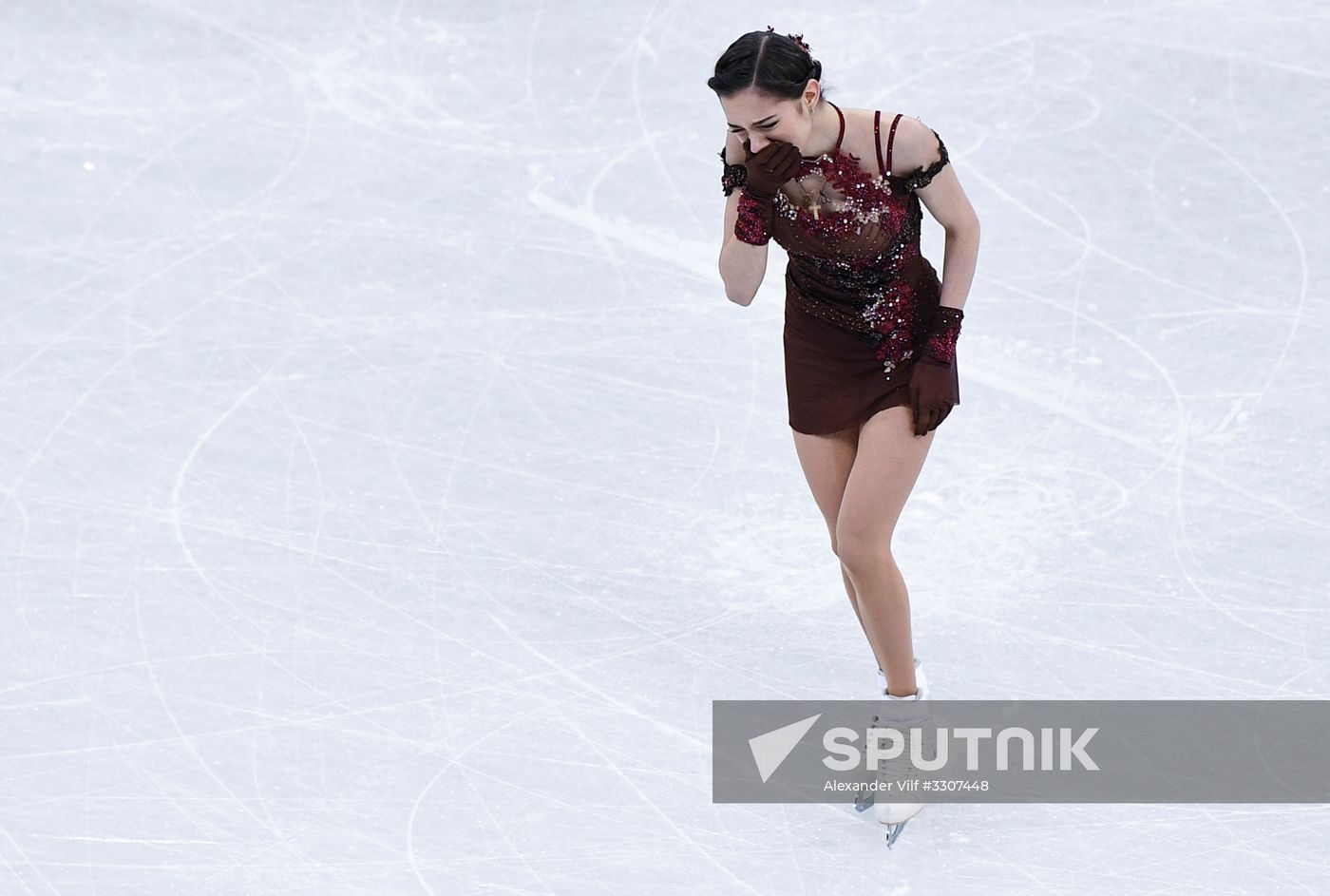 2018 Winter Olympics. Figure skating. Women. Free skating