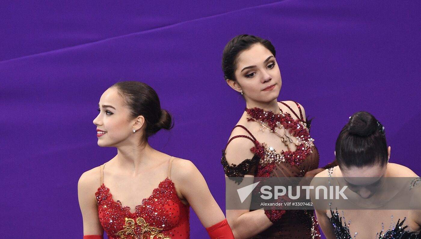 2018 Winter Olympics. Figure skating. Women. Free skating