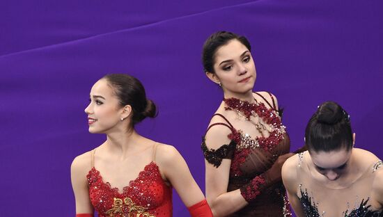 2018 Winter Olympics. Figure skating. Women. Free skating
