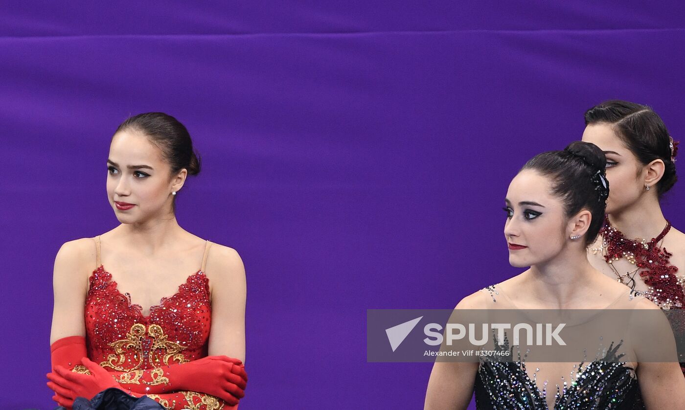 2018 Winter Olympics. Figure skating. Women. Free skating