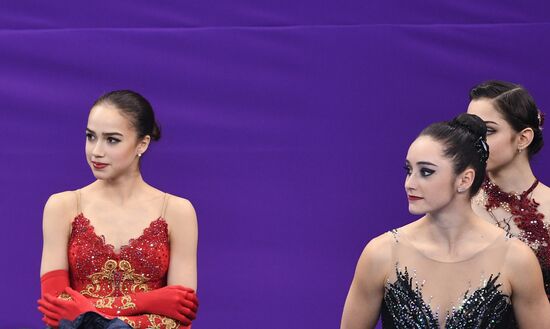 2018 Winter Olympics. Figure skating. Women. Free skating