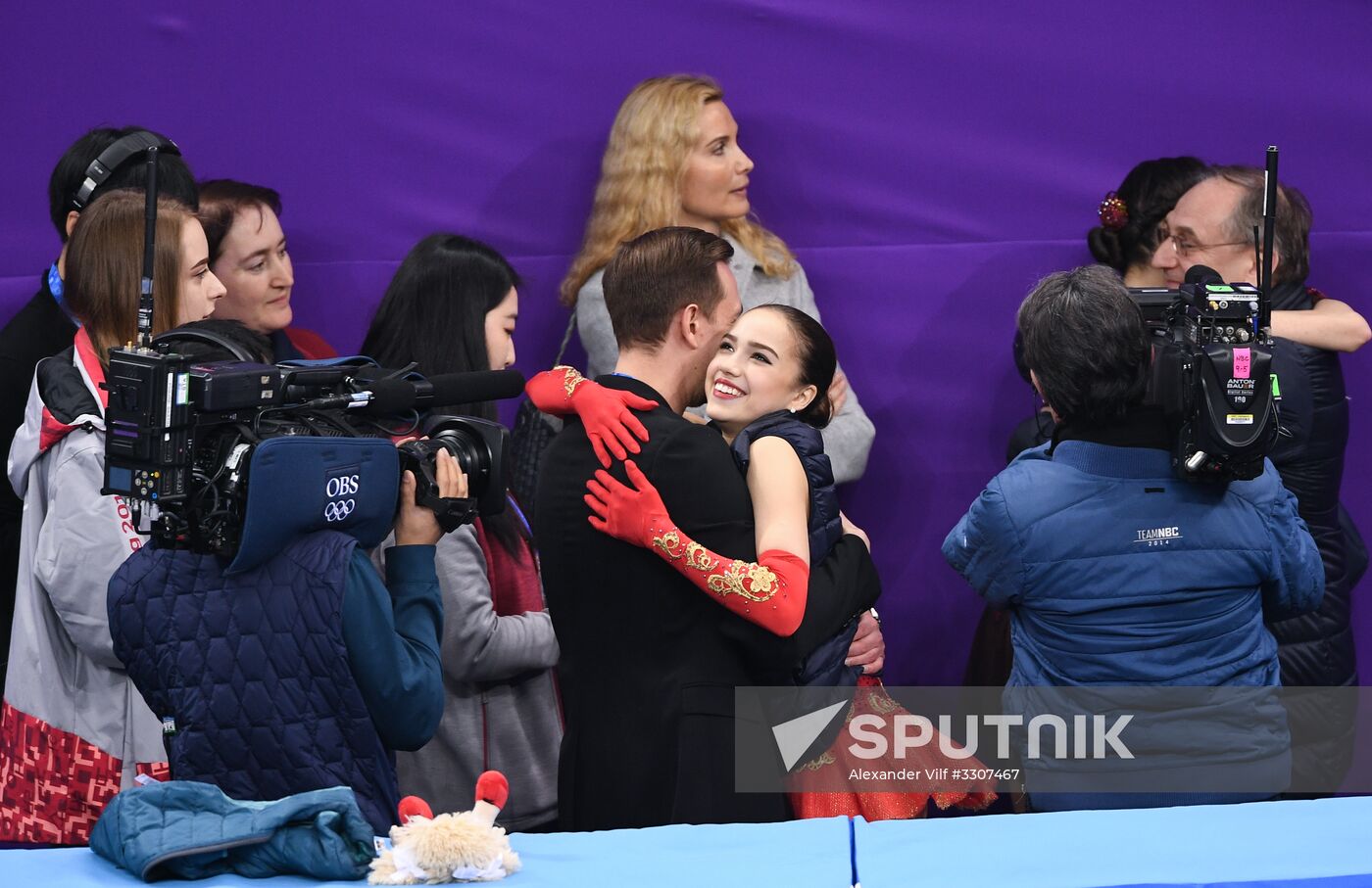 2018 Winter Olympics. Figure skating. Women. Free skating