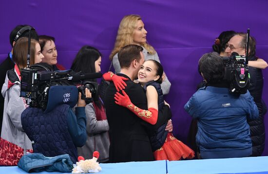 2018 Winter Olympics. Figure skating. Women. Free skating