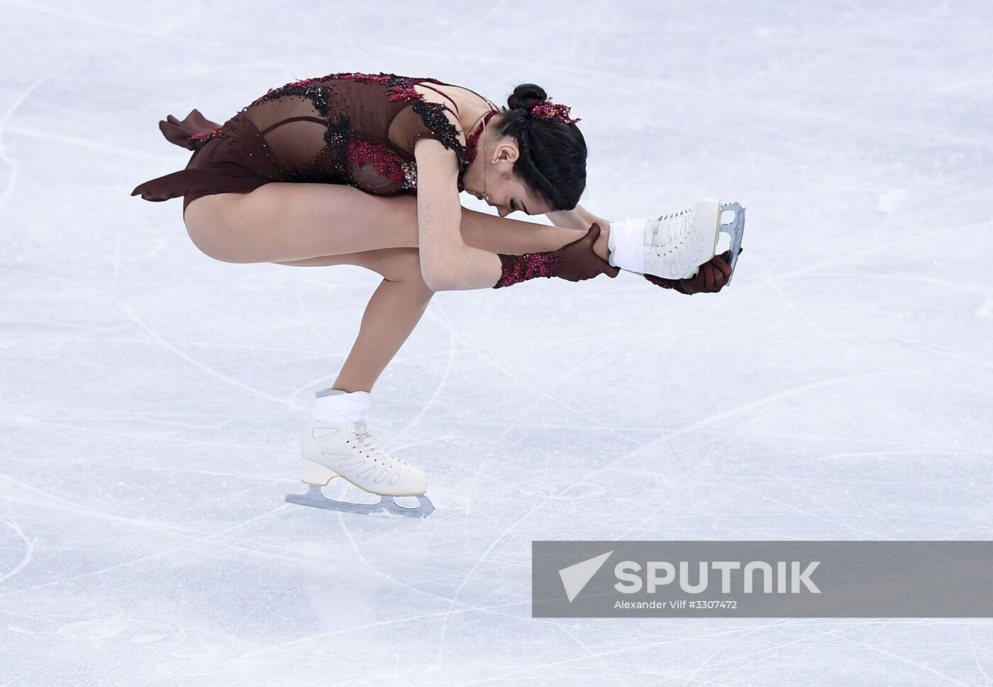 2018 Winter Olympics. Figure skating. Women. Free skating