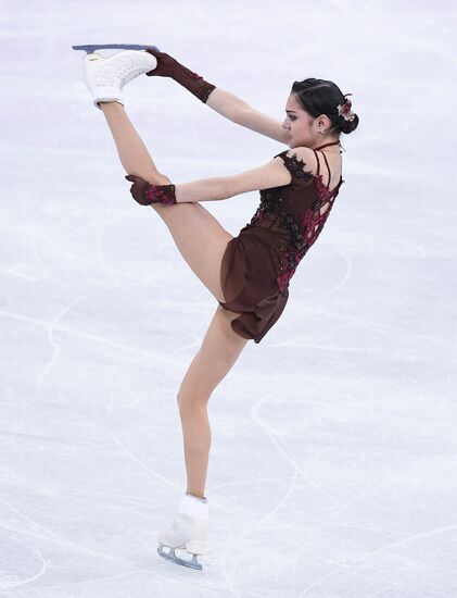 2018 Winter Olympics. Figure skating. Women. Free skating