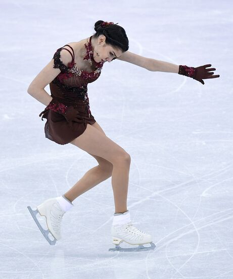 2018 Winter Olympics. Figure skating. Women. Free skating