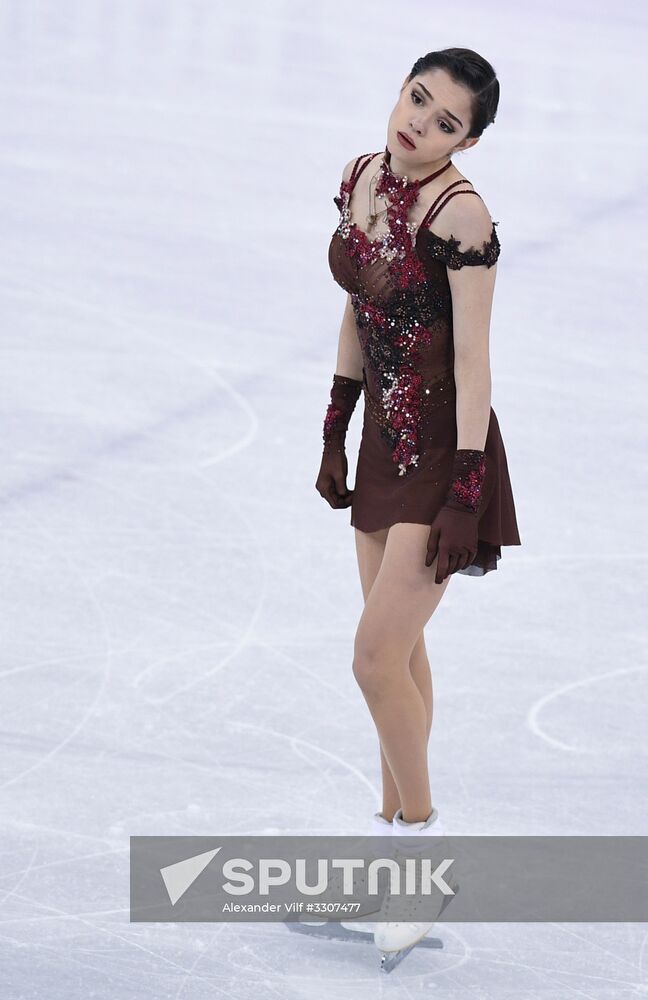 2018 Winter Olympics. Figure skating. Women. Free skating