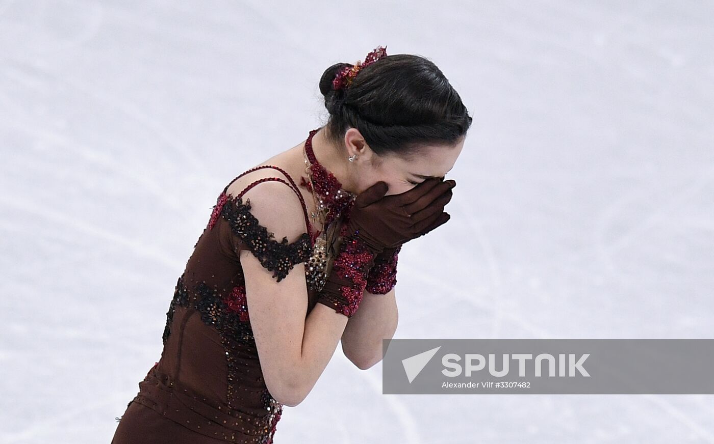 2018 Winter Olympics. Figure skating. Women. Free skating