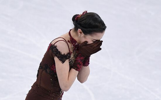 2018 Winter Olympics. Figure skating. Women. Free skating