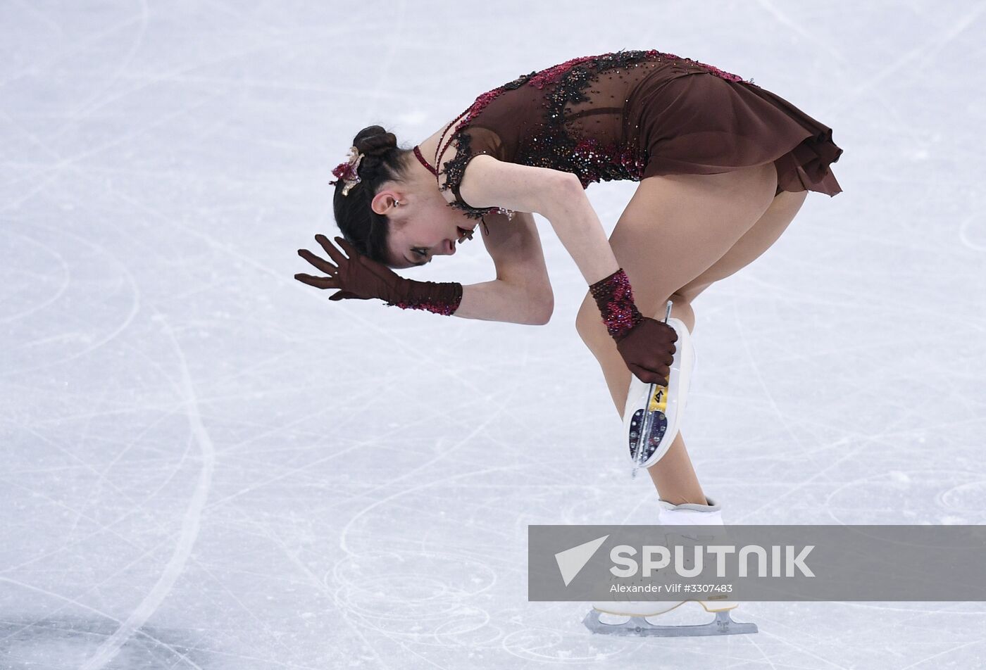 2018 Winter Olympics. Figure skating. Women. Free skating