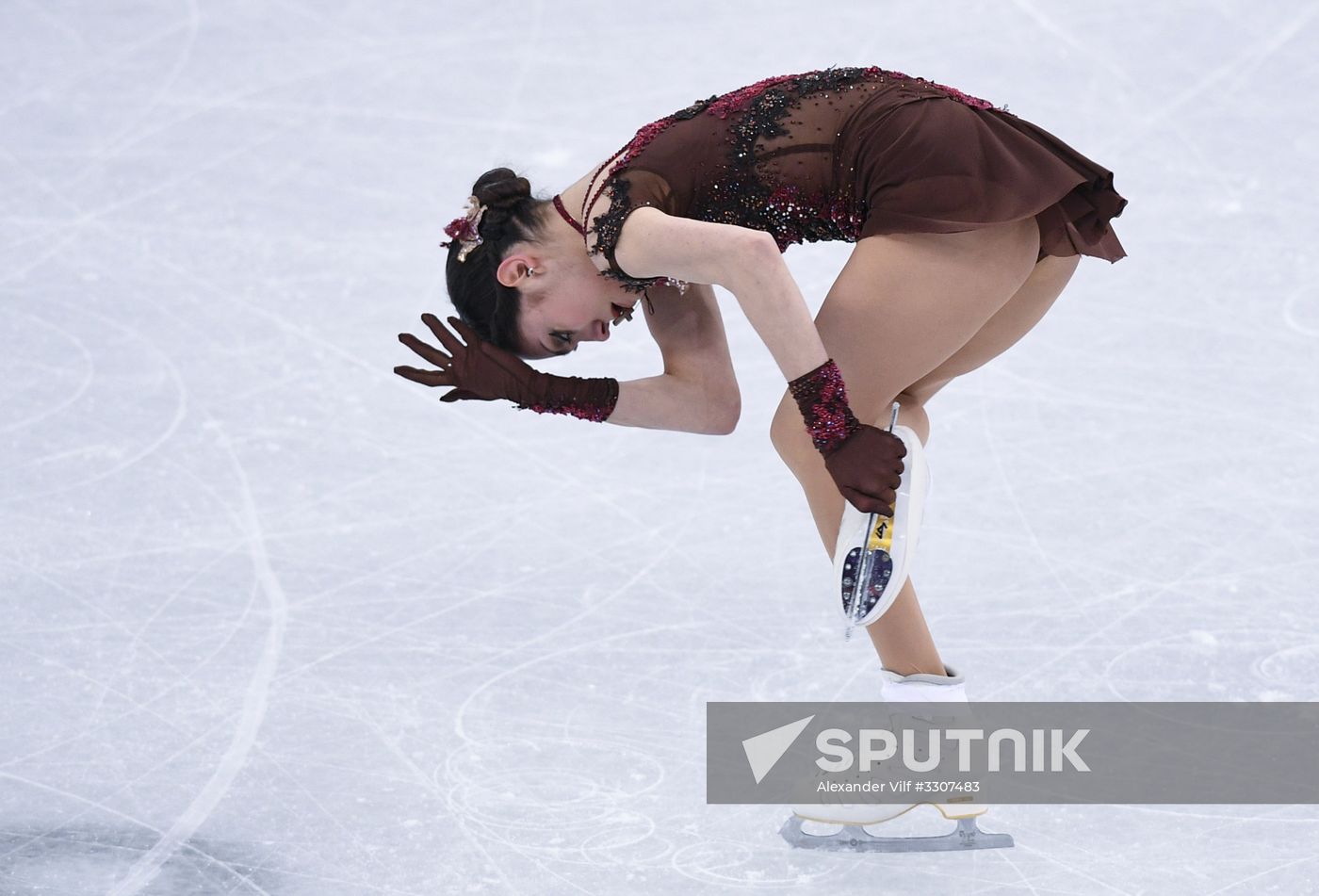 2018 Winter Olympics. Figure skating. Women. Free skating