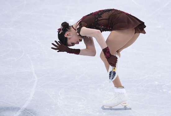 2018 Winter Olympics. Figure skating. Women. Free skating