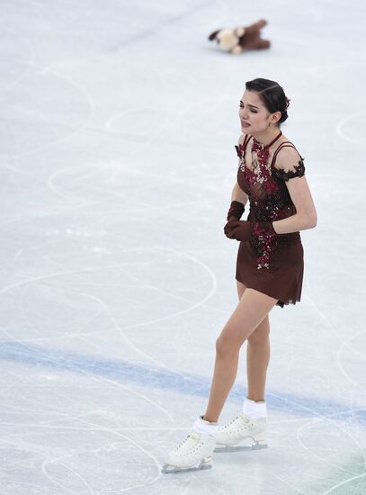 2018 Winter Olympics. Figure skating. Women. Free skating
