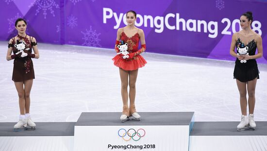 2018 Winter Olympics. Figure skating. Women. Free skating