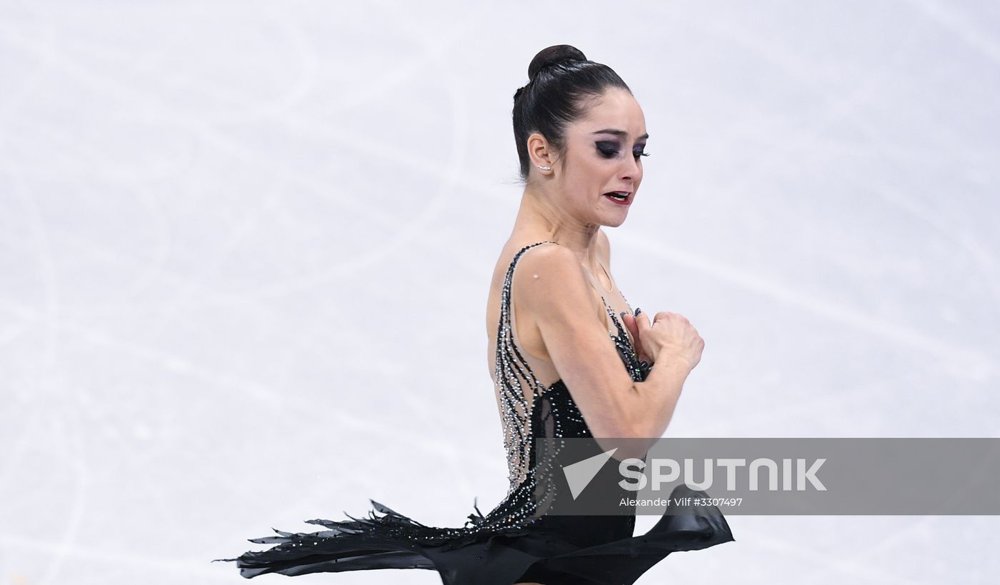 2018 Winter Olympics. Figure skating. Women. Free skating