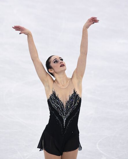 2018 Winter Olympics. Figure skating. Women. Free skating