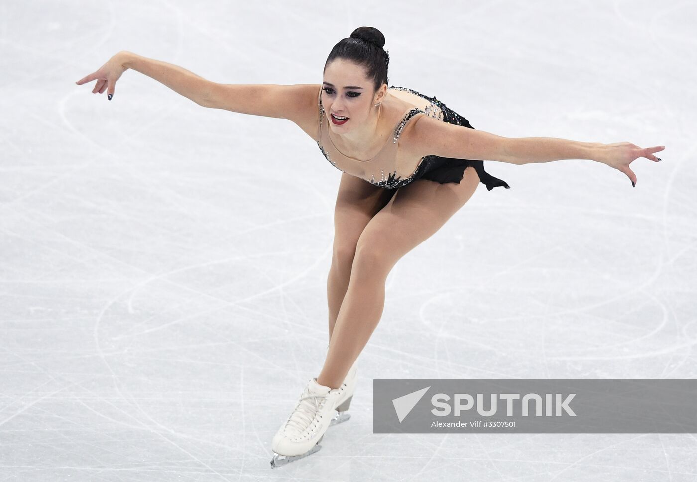 2018 Winter Olympics. Figure skating. Women. Free skating