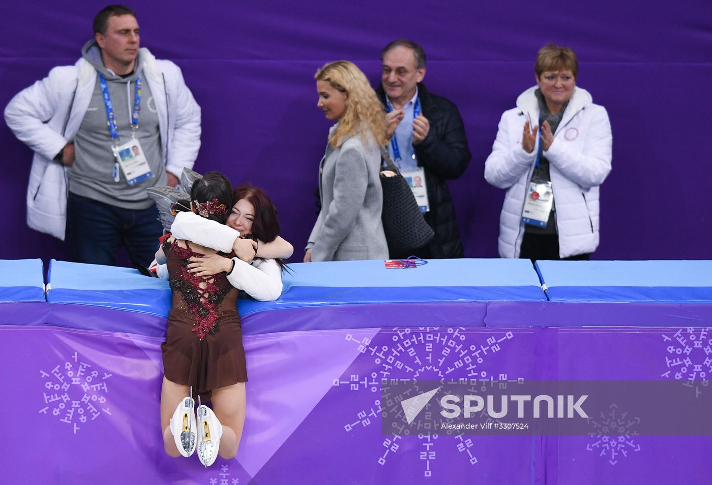 2018 Winter Olympics. Figure skating. Women. Free skating