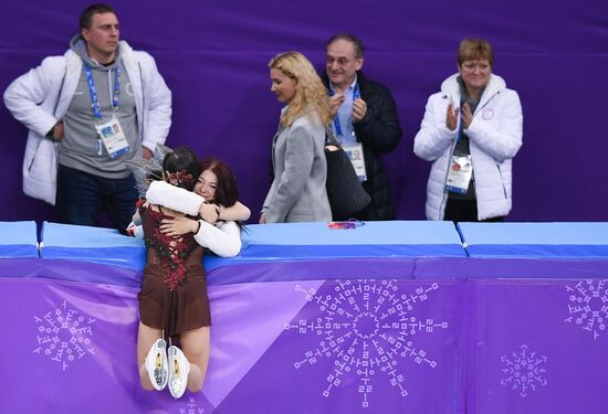 2018 Winter Olympics. Figure skating. Women. Free skating